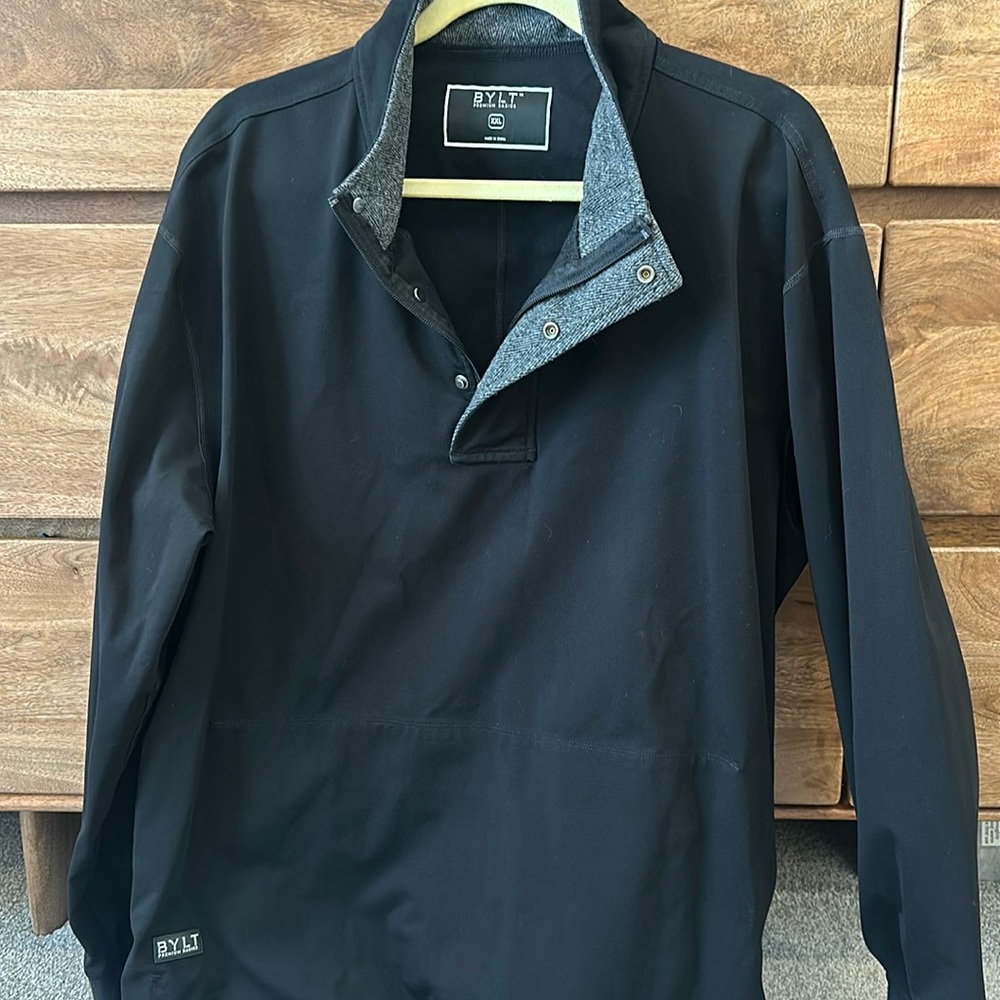 EUC - BYLT elite + fairway pullover XXL